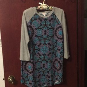 Lularoe stained glass Randy. XL. GUC.